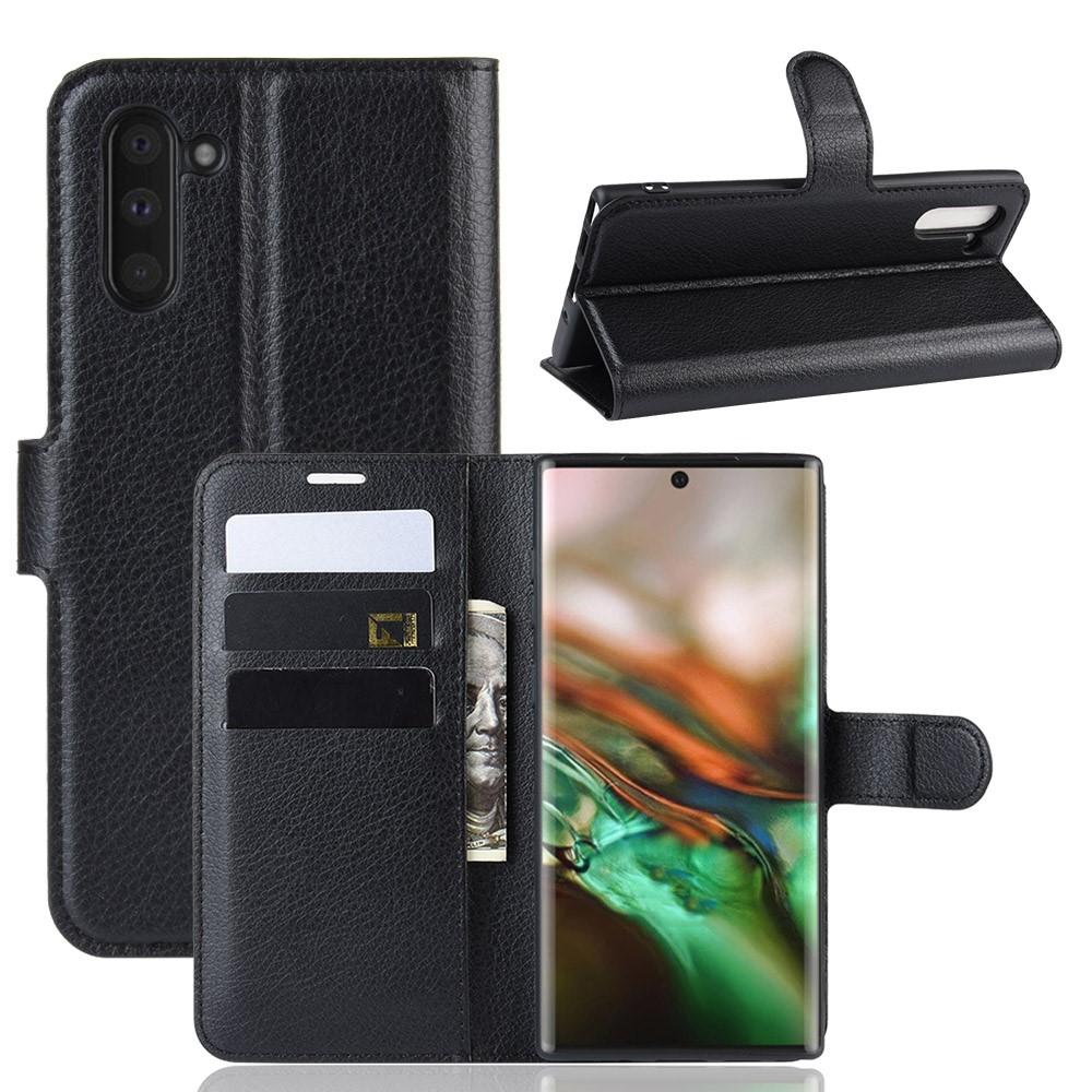 Coque portefeuille Samsung Galaxy Note 10 Noir