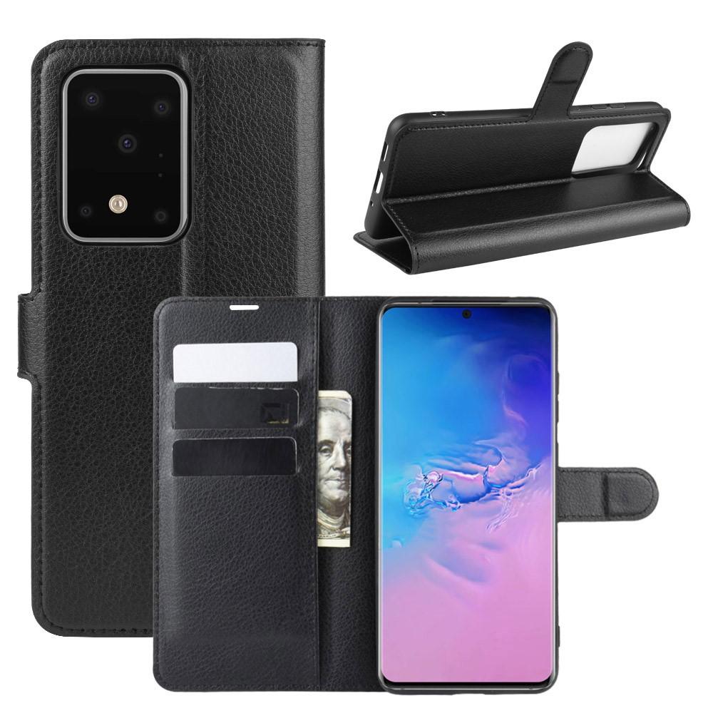 Coque portefeuille Samsung Galaxy S20 Ultra, Noir