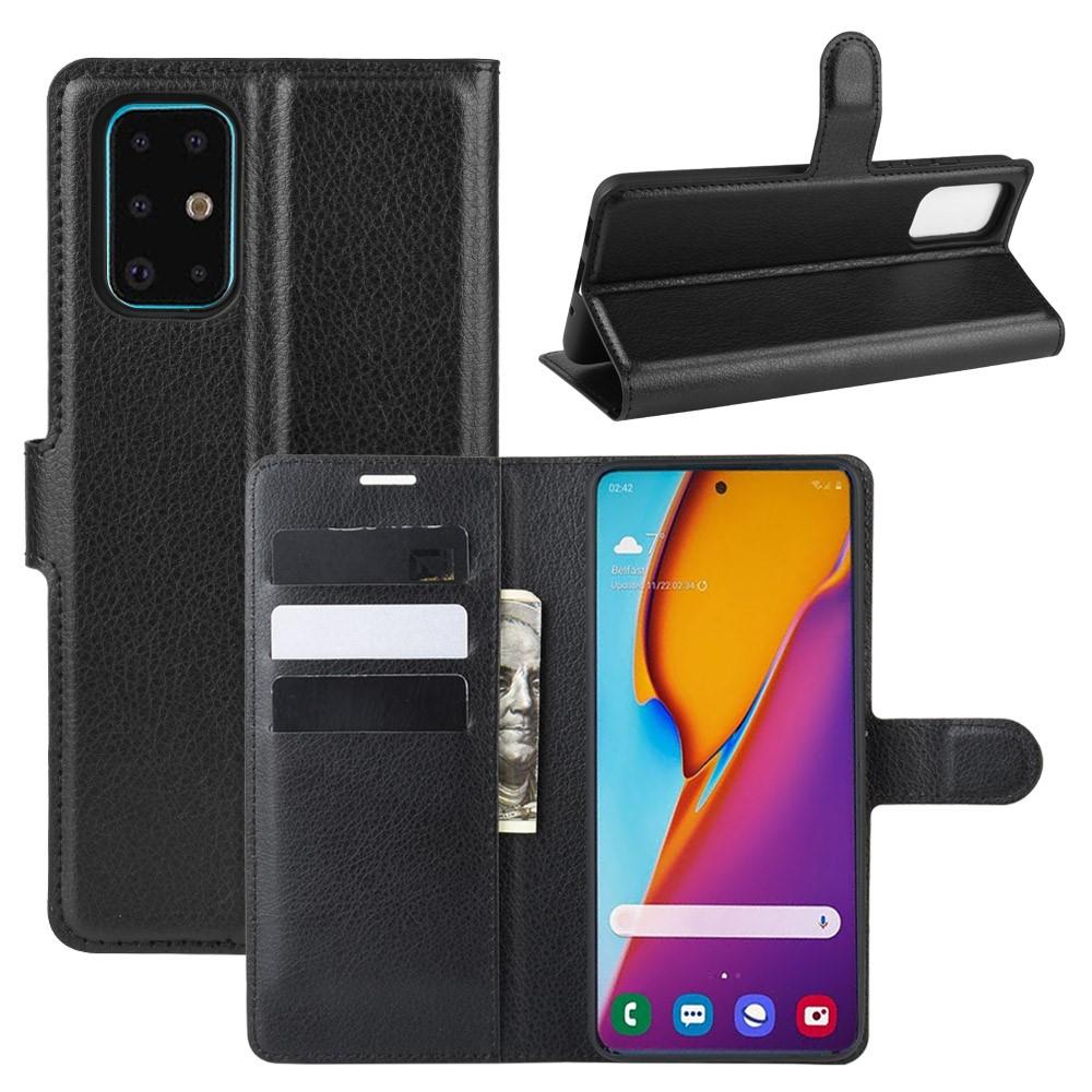 Coque portefeuille Samsung Galaxy S20 Plus, Noir