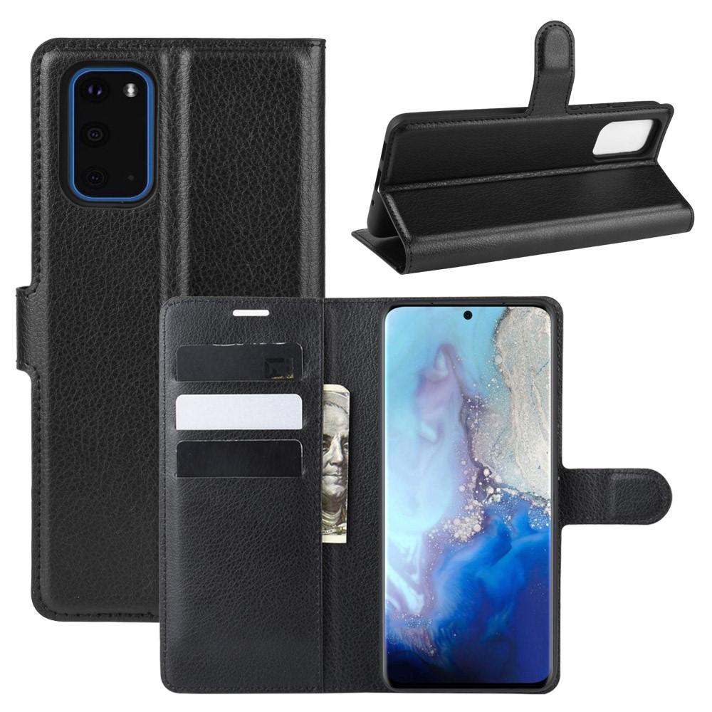 Coque portefeuille Samsung Galaxy S20, Noir