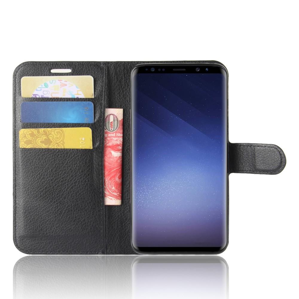 Coque portefeuille Samsung Galaxy S9, Noir