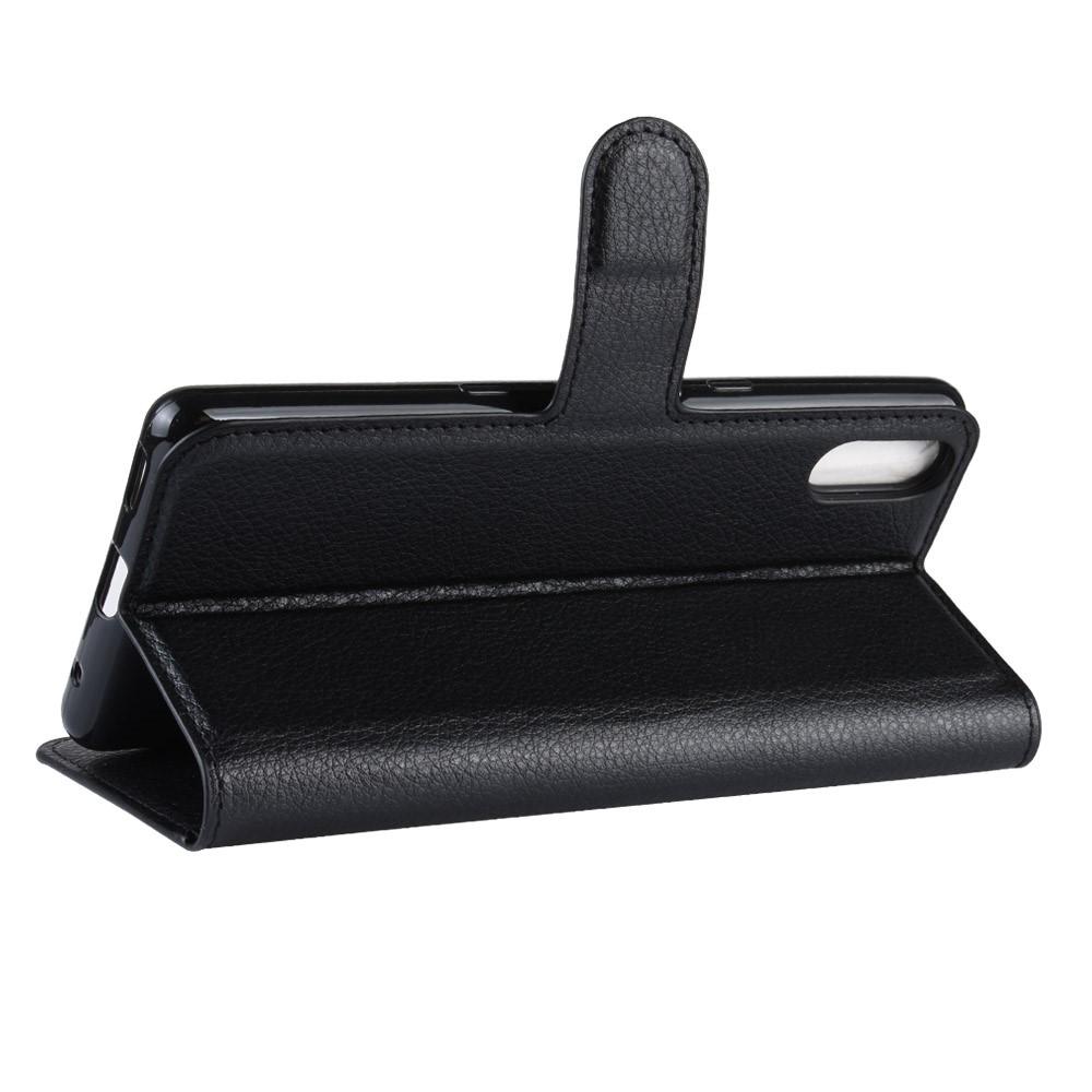 Coque portefeuille Sony Xperia L3, Noir