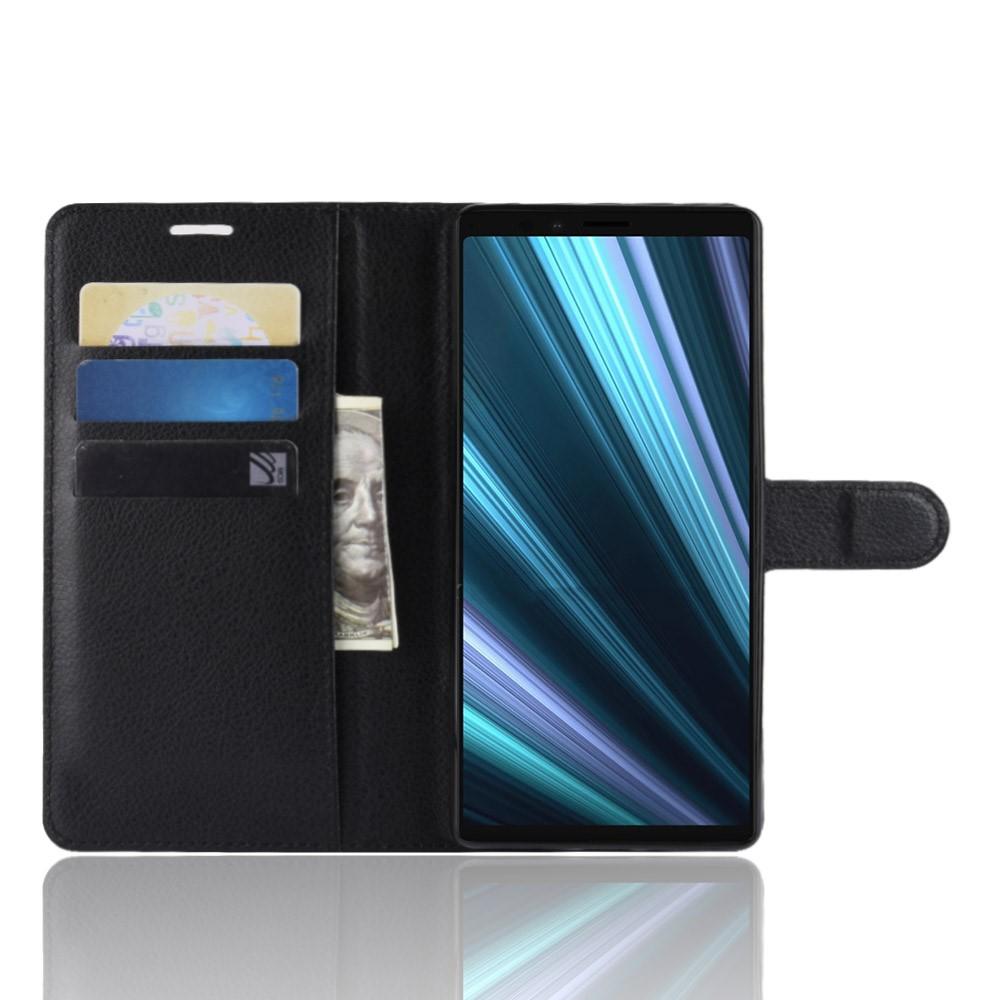 Coque portefeuille Sony Xperia 1, Noir