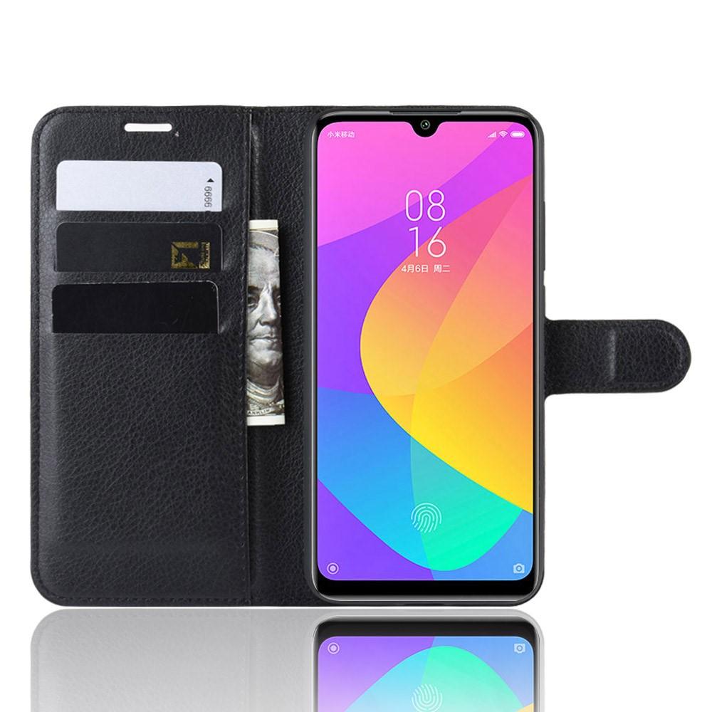 Coque portefeuille Xiaomi Mi A3, Noir