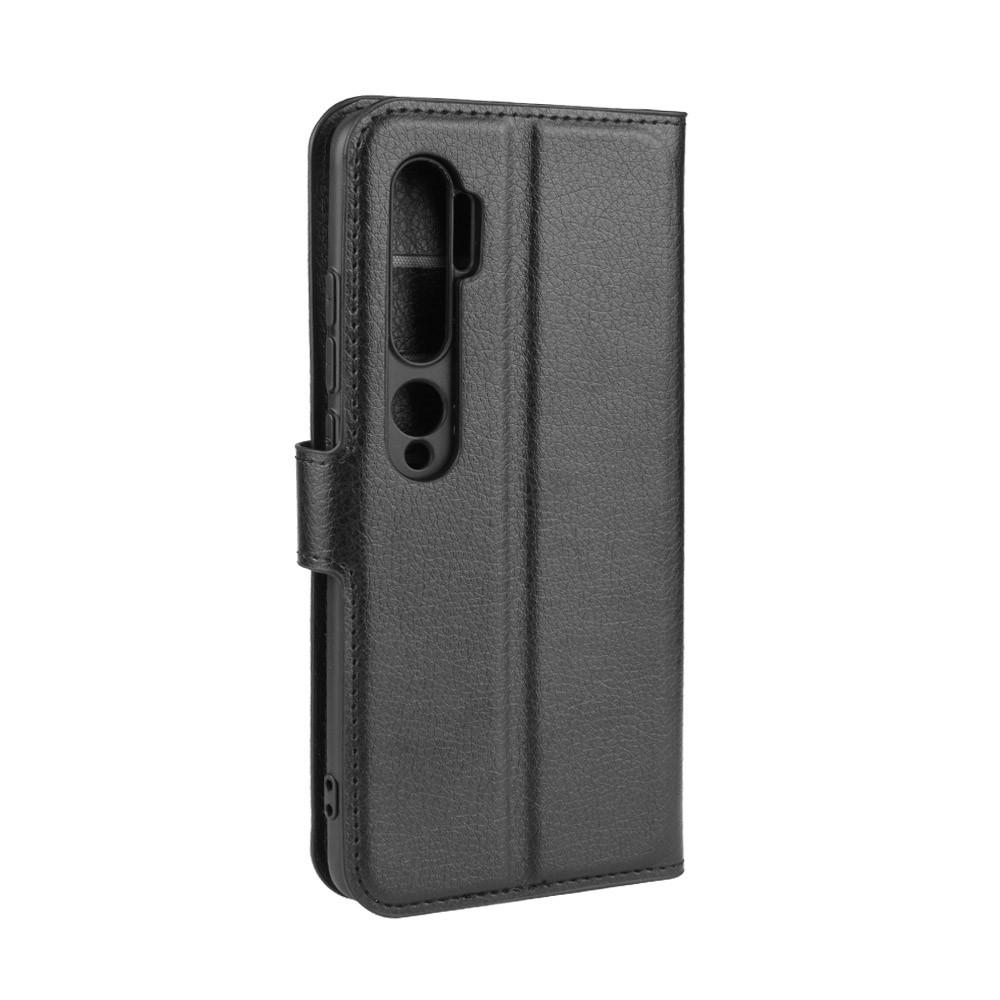 Coque portefeuille Xiaomi Mi Note 10/10 Pro, Noir