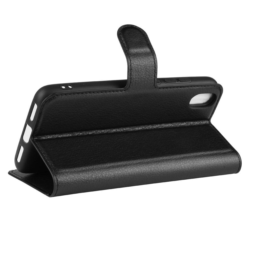 Coque portefeuille Xiaomi Redmi 7A, Noir