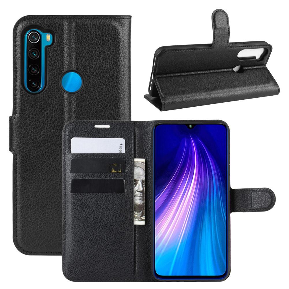 Coque portefeuille Xiaomi Redmi Note 8 Noir