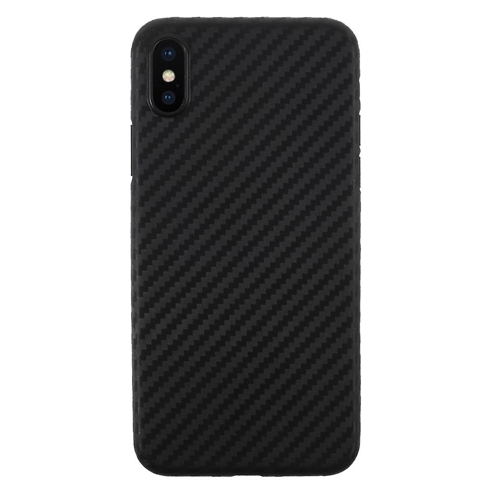 Coque UltraThin iPhone X/XS Fibre de carbone