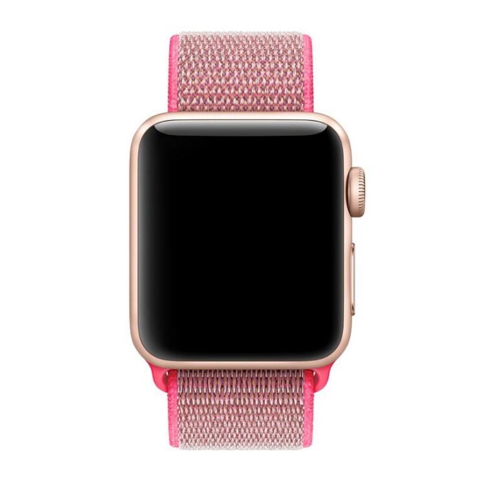 Bracelet en nylon Apple Watch 42mm, rose