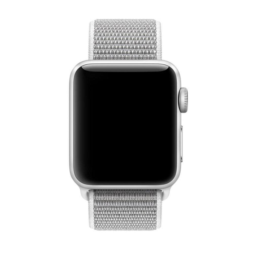 Bracelet en nylon Apple Watch 45mm Series 9, gris