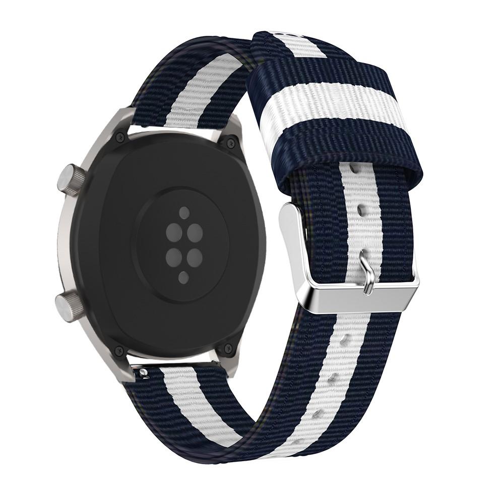 Bracelet en nylon Huawei Watch GT/GT 2 46mm/GT 2 Pro Blanc