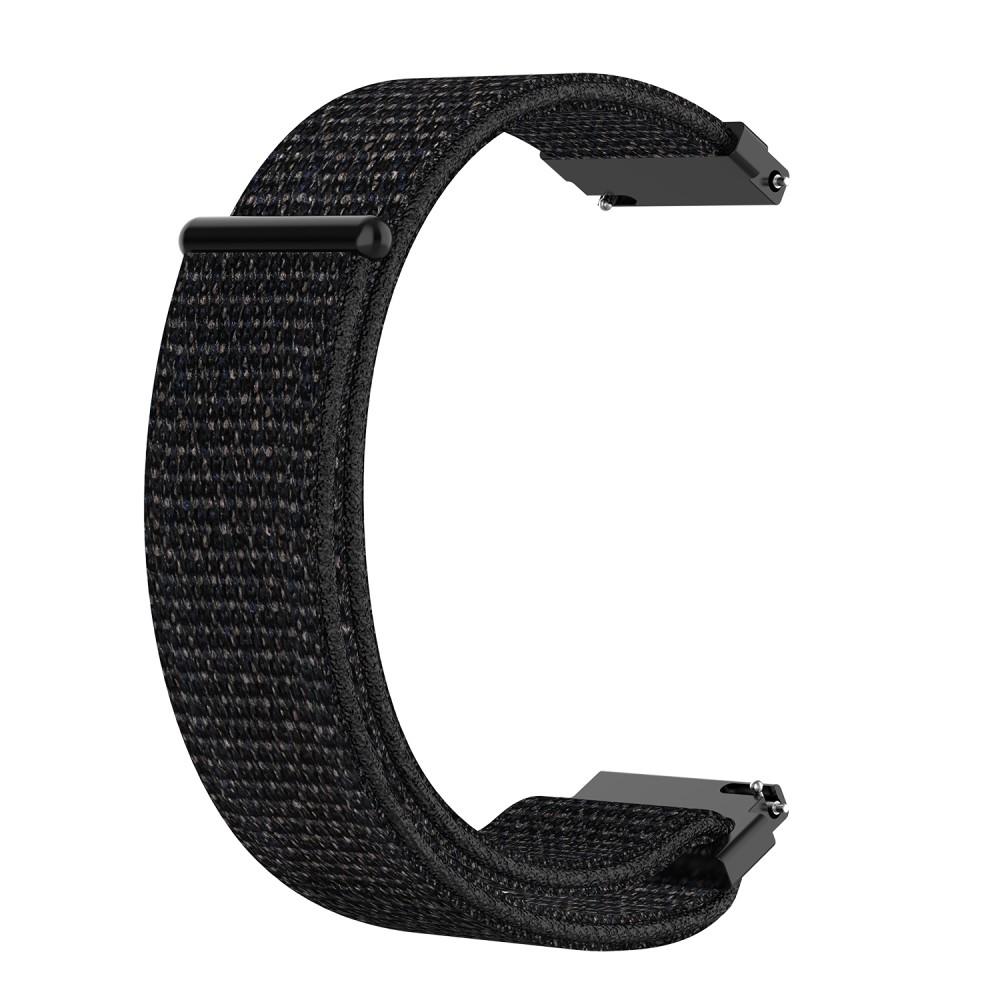 Bracelet en nylon Garmin Venu 3s, noir