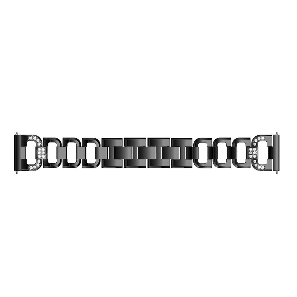 Bracelet Rhinestone Fitbit Versa/Versa 2 Black