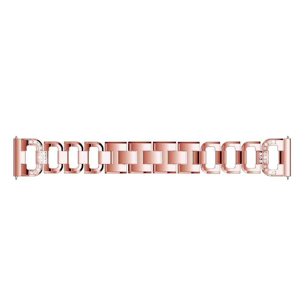 Bracelet Rhinestone Samsung Galaxy Watch 42mm/Watch Active Rose Gold