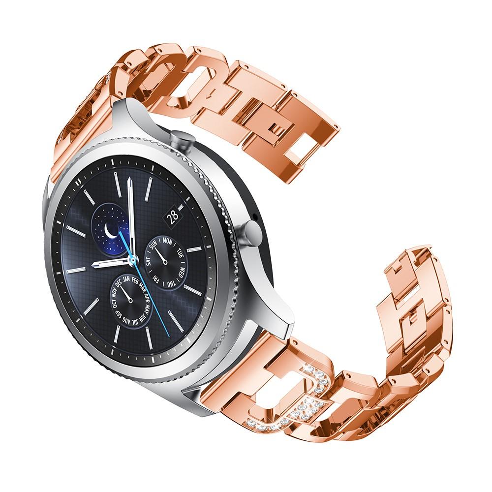 Bracelet Rhinestone Samsung Galaxy Watch 46mm/Gear S3 Rose Gold