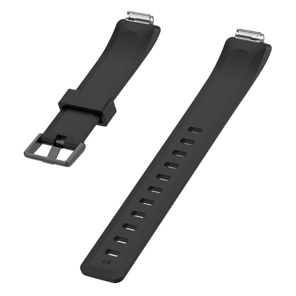 Bracelet en silicone pour Fitbit Inspire/Inspire HR/Inspire 2, Noir