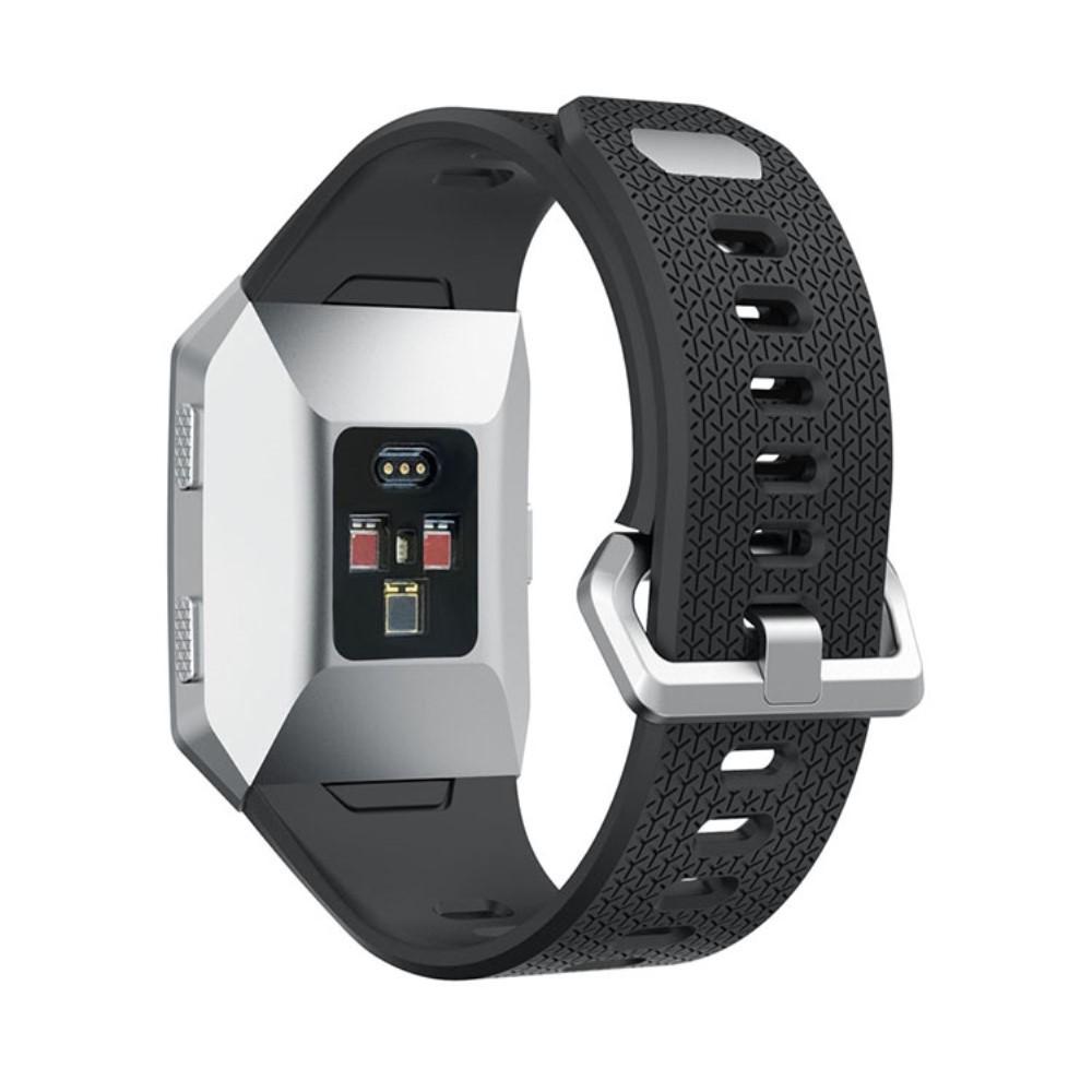 Bracelet en silicone pour Fitbit Ionic, noir