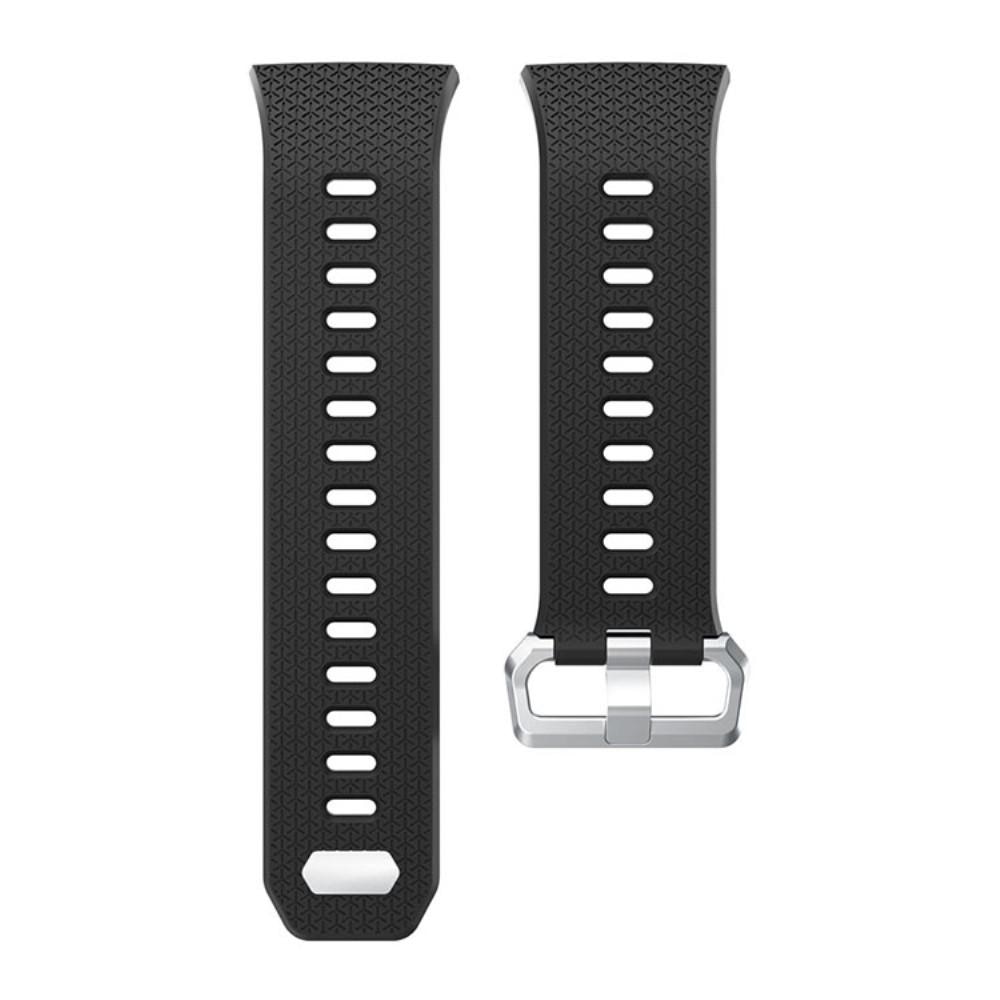 Bracelet en silicone pour Fitbit Ionic, noir