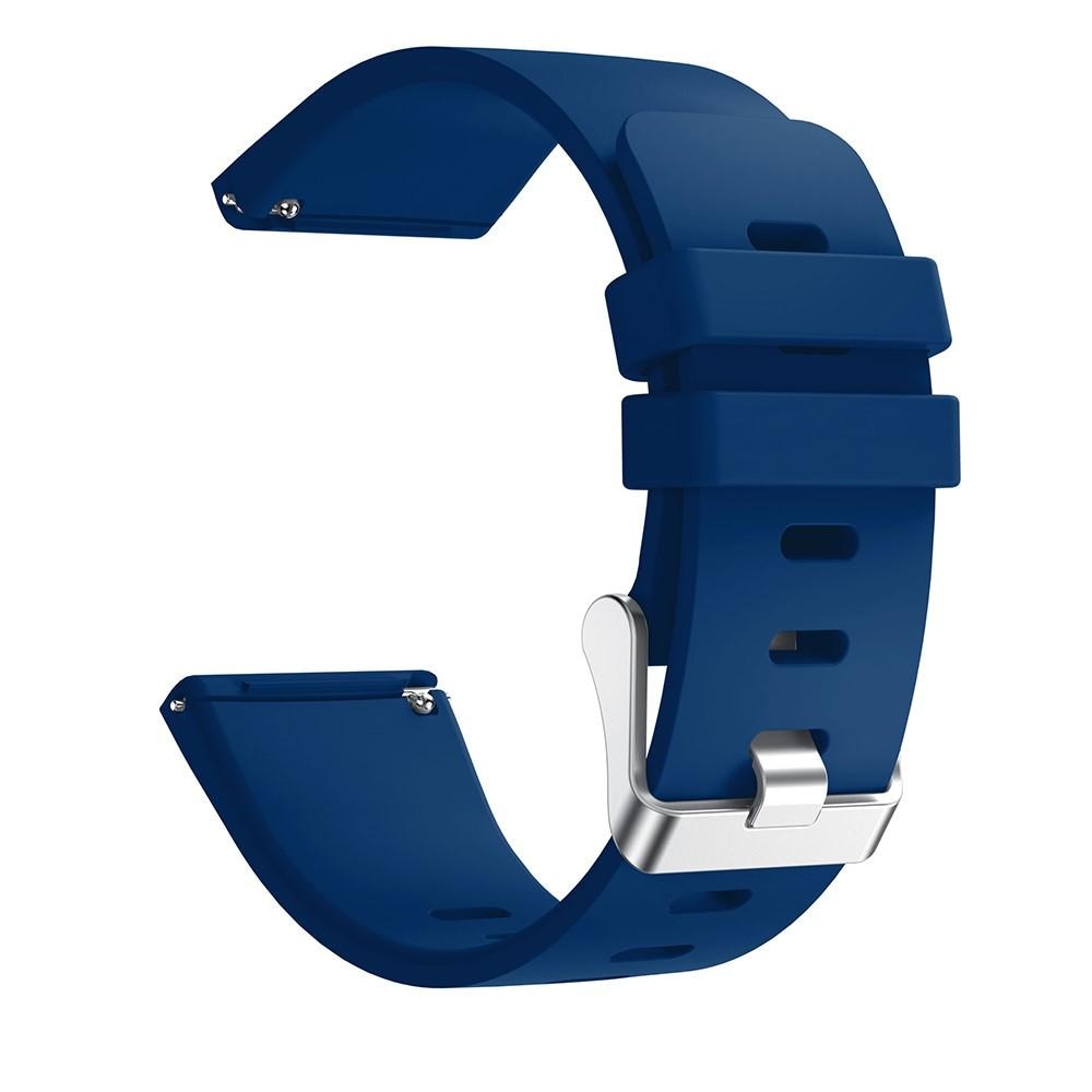 Bracelet en silicone pour Fitbit Versa/Versa 2, bleu