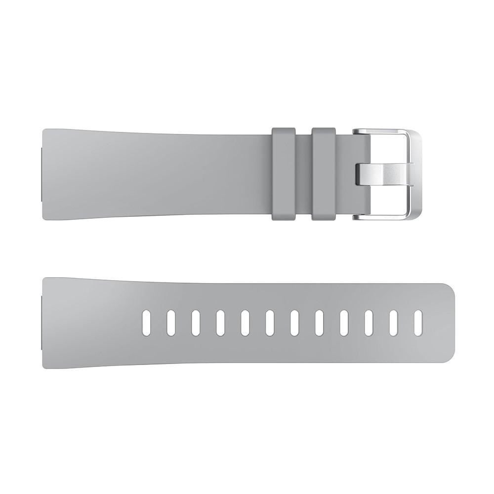 Bracelet en silicone pour Fitbit Versa/Versa 2, Gris