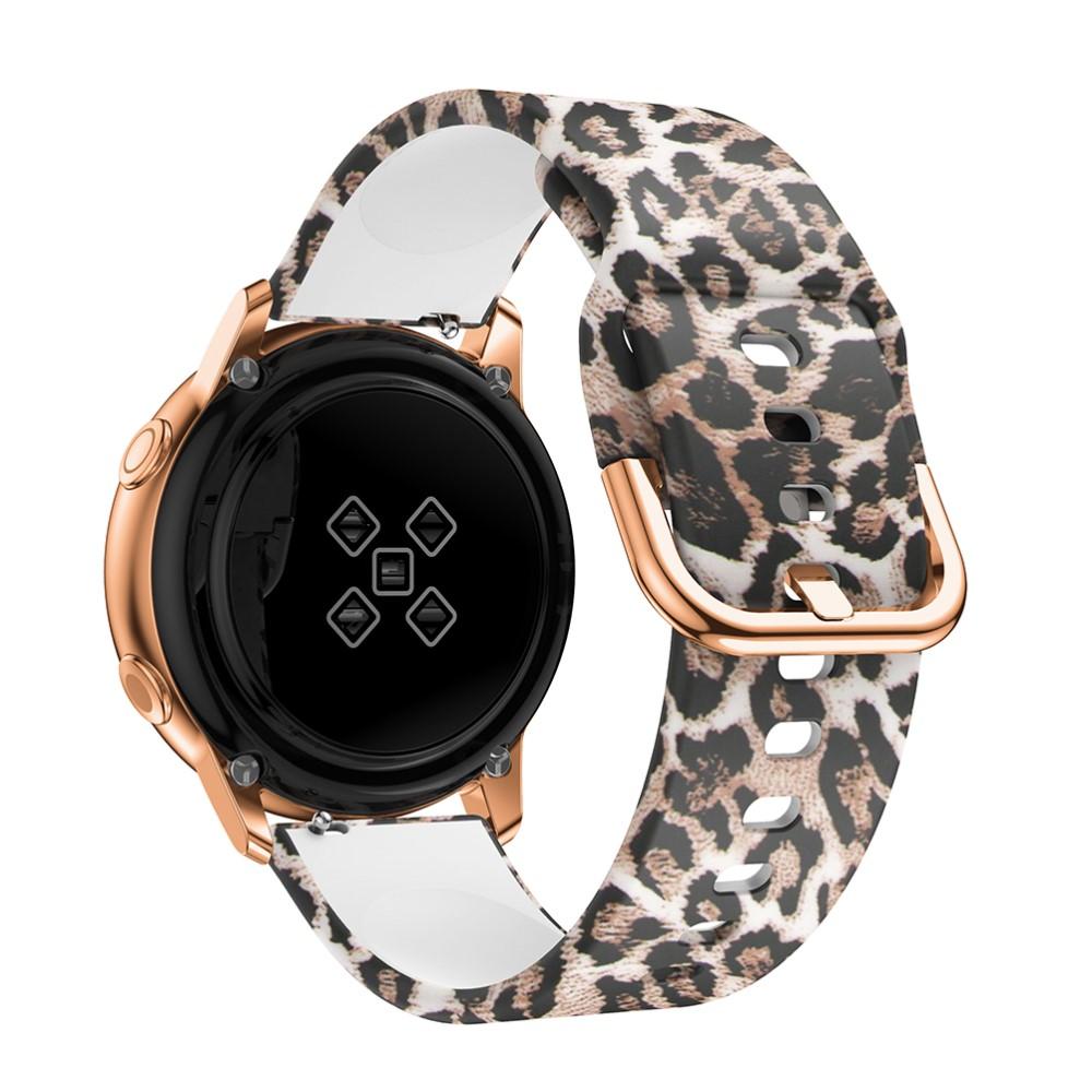 Bracelet en silicone pour Garmin Vivomove Style, leopard