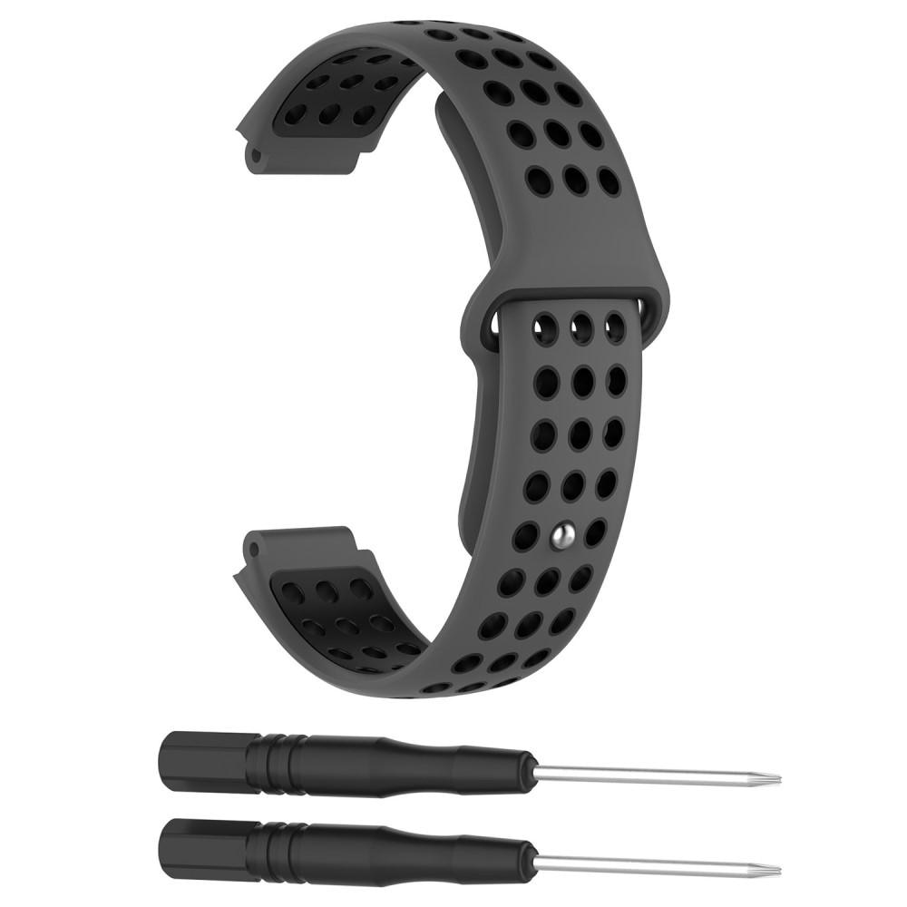 Sport Bracelet en silicone Garmin Forerunner 235/735XT Gris