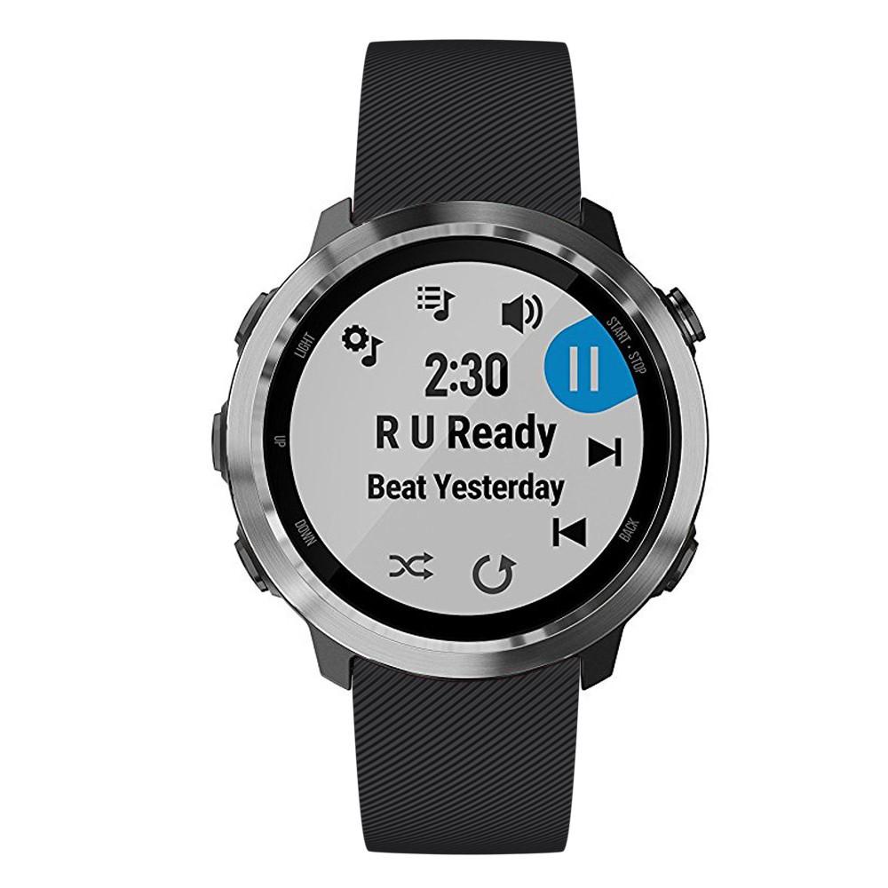 Bracelet en silicone pour Garmin Forerunner 645, Noir