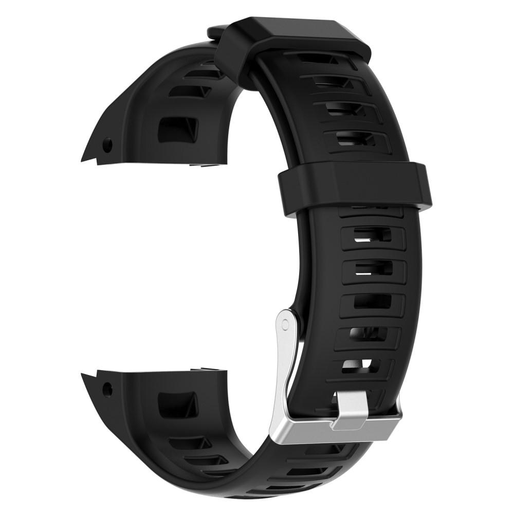 Bracelet en silicone pour Garmin Instinct, noir