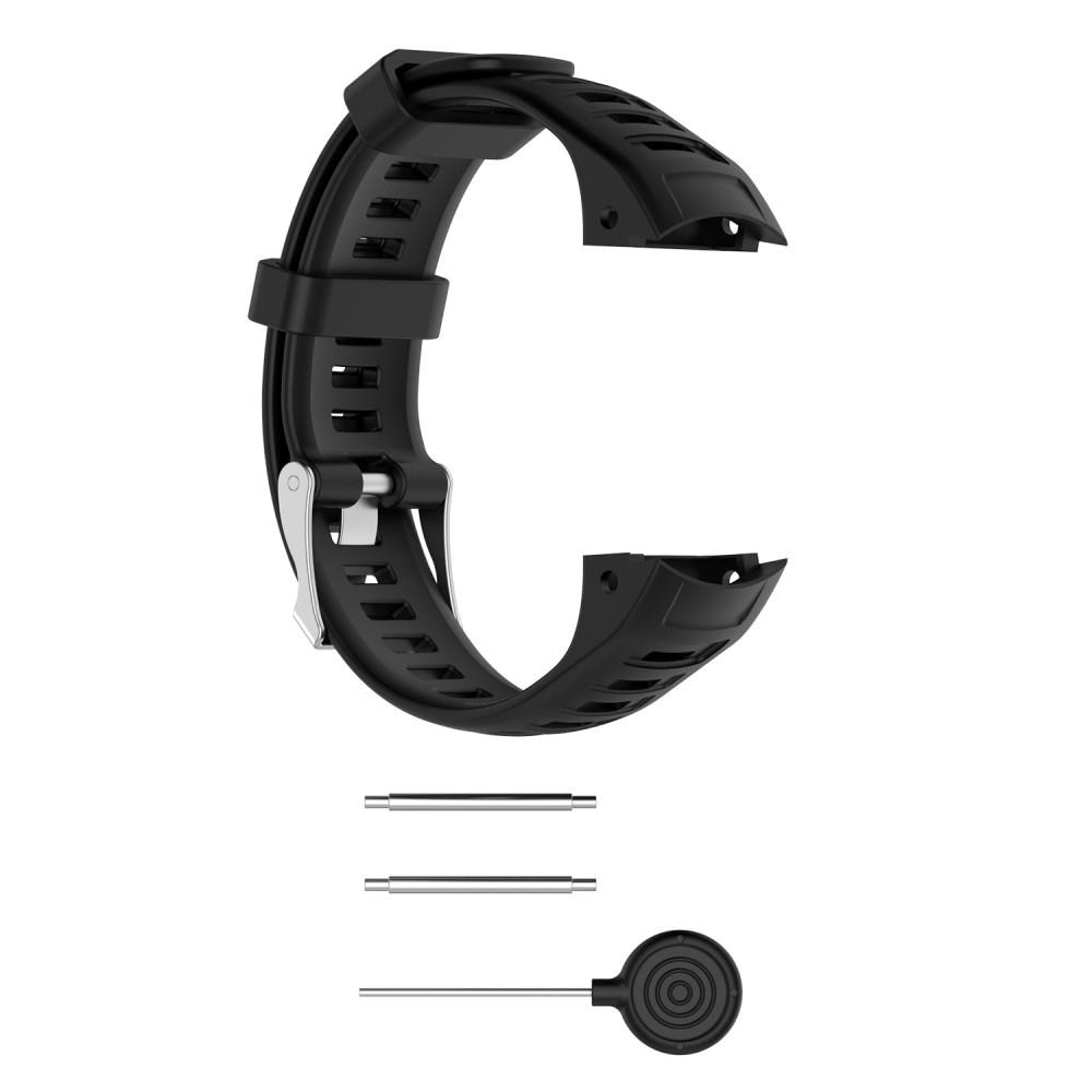 Bracelet en silicone pour Garmin Instinct, Noir