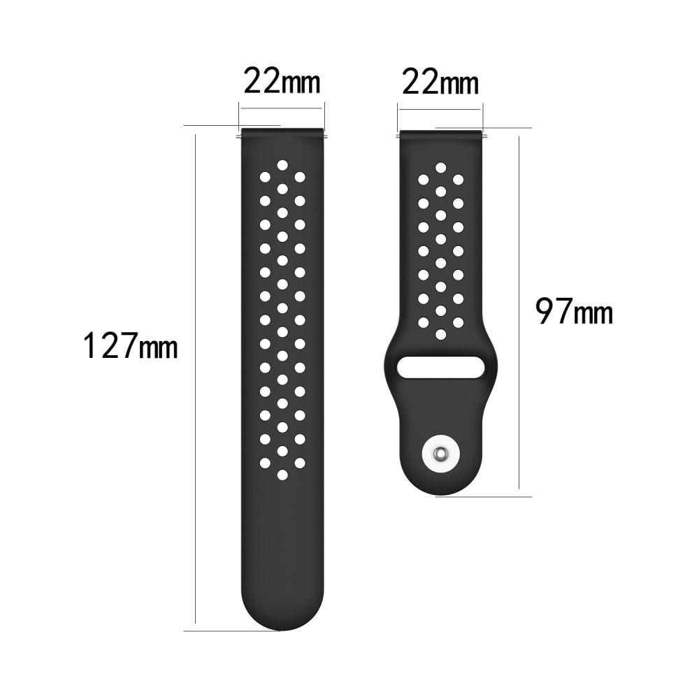 Sport Bracelet en silicone Polar Vantage M Noir