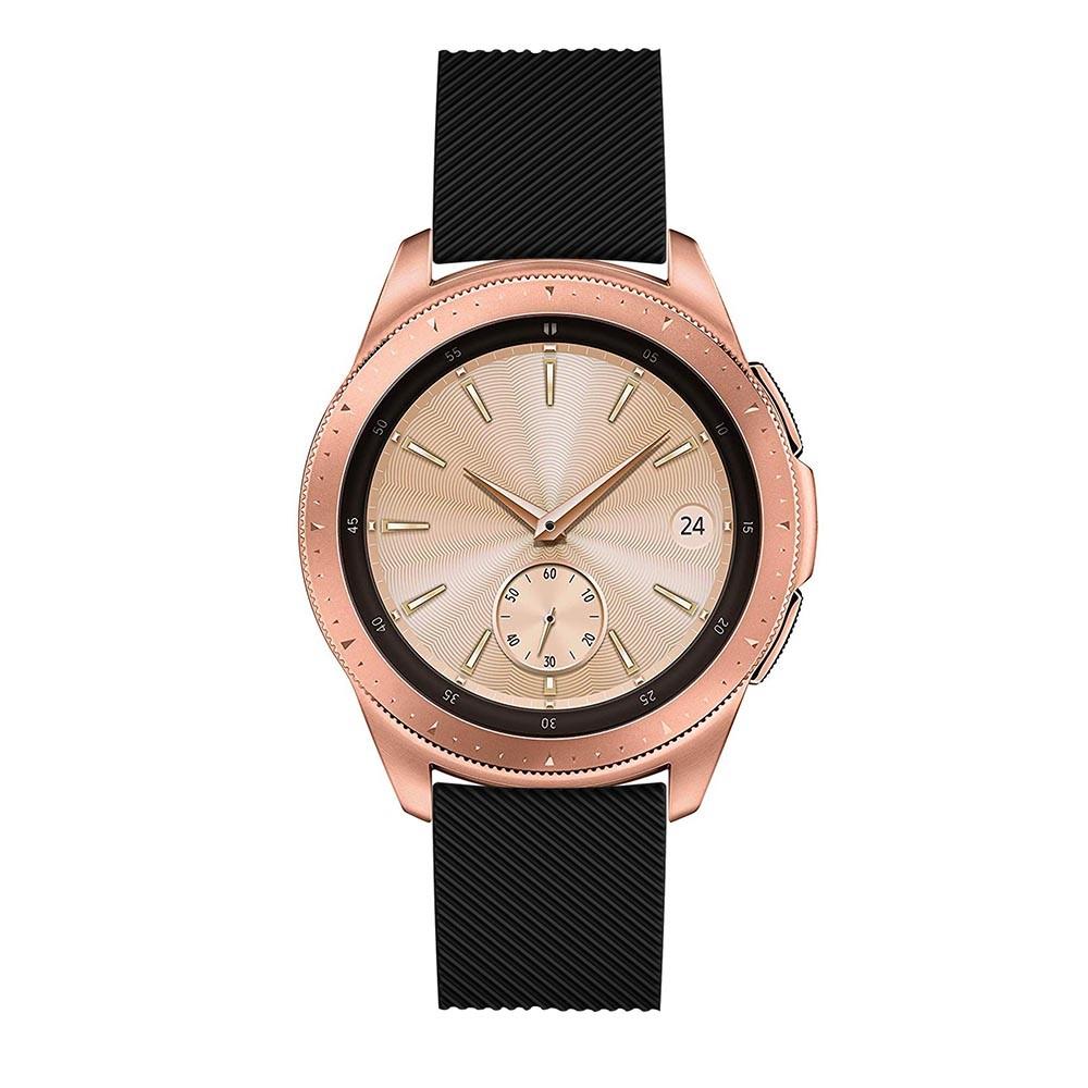 Bracelet en silicone pour Samsung Galaxy Watch 42mm, Noir
