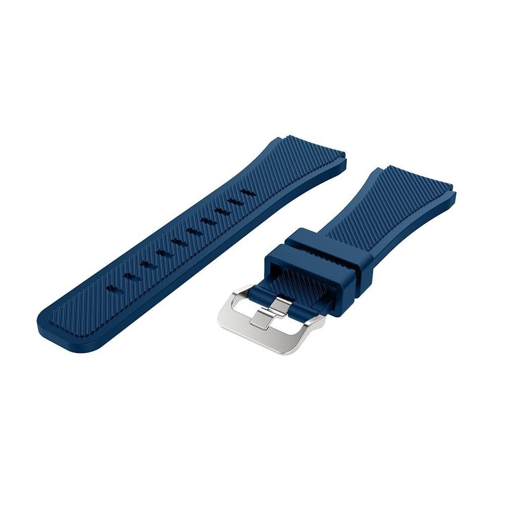 Bracelet en silicone pour Samsung Galaxy Watch 46mm, bleu