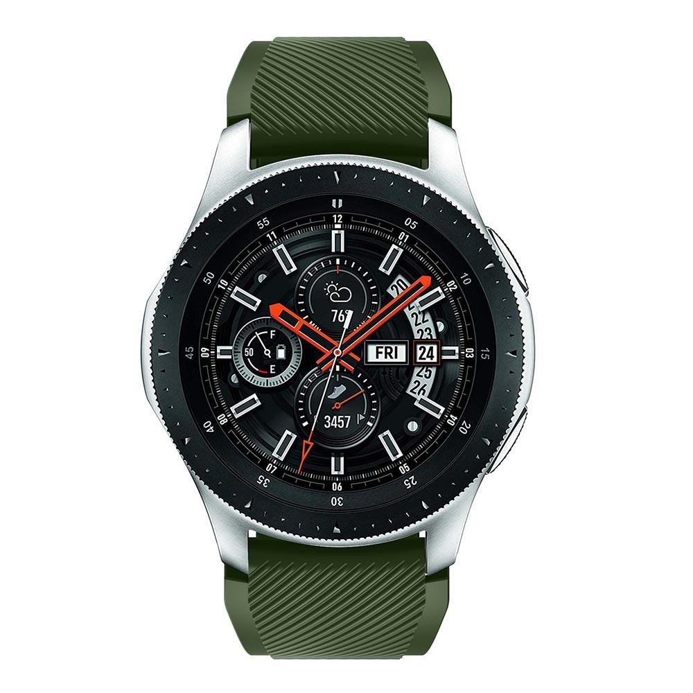 Bracelet en silicone pour Samsung Galaxy Watch 46mm, vert