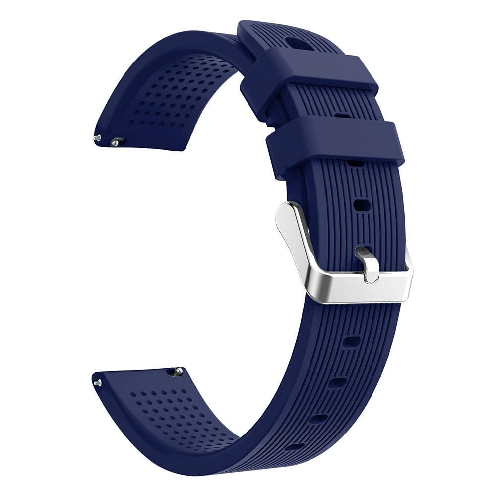 Bracelet en silicone pour Samsung Galaxy Watch Active, Bleu