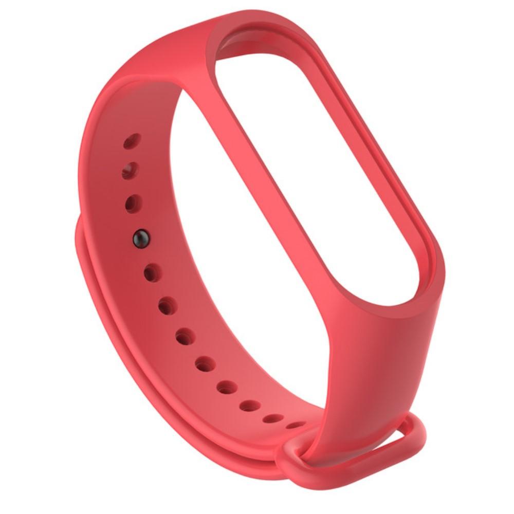 Bracelet en silicone pour Xiaomi Mi Band 3/4, rouge