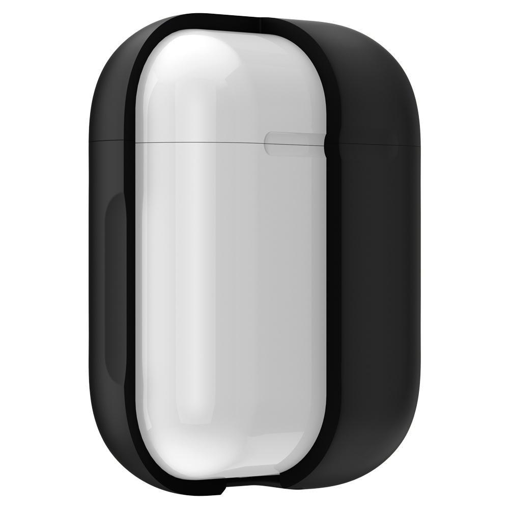 Coque en silicone avec mousqueton AirPods Noir