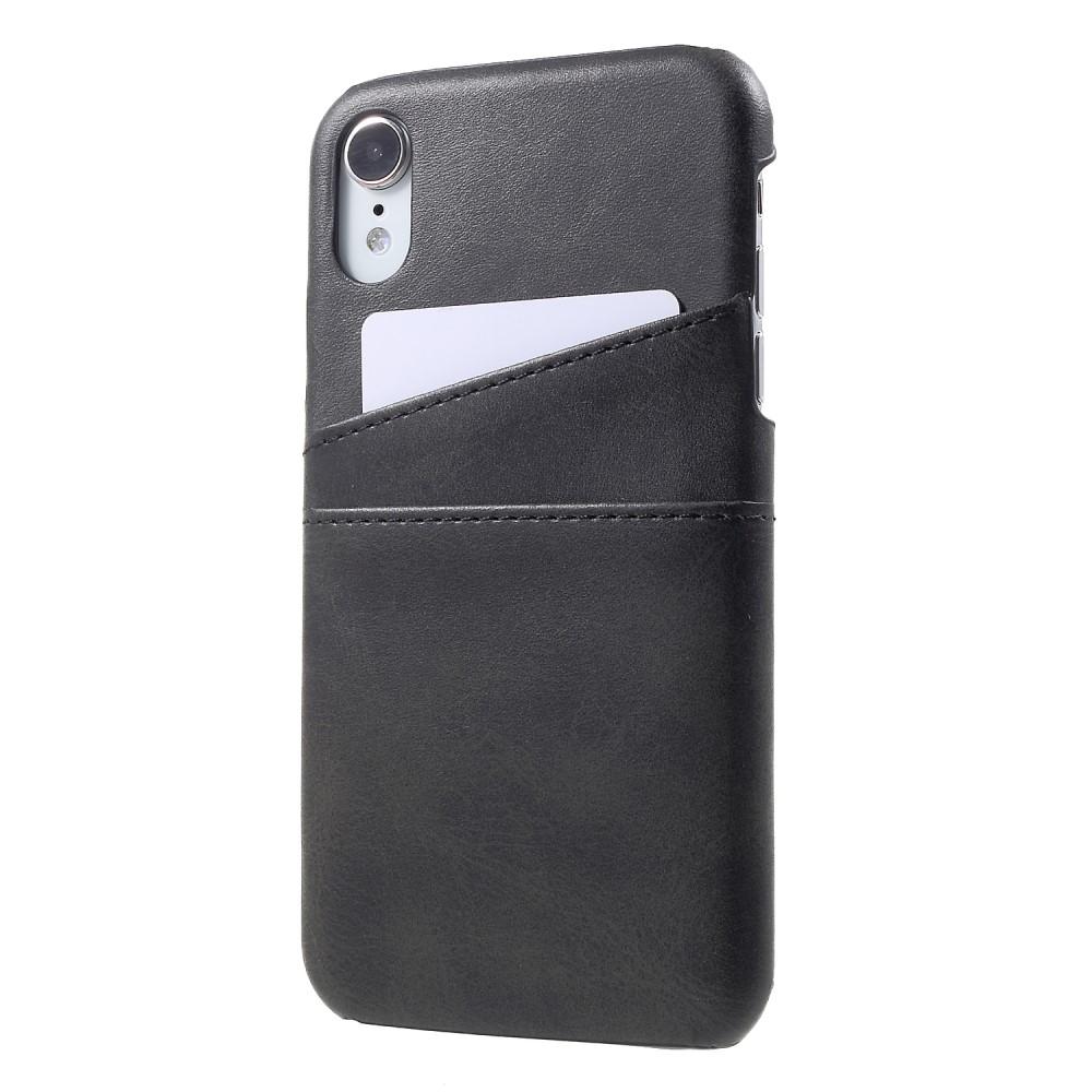 Coque Card Slots iPhone Xr, Noir