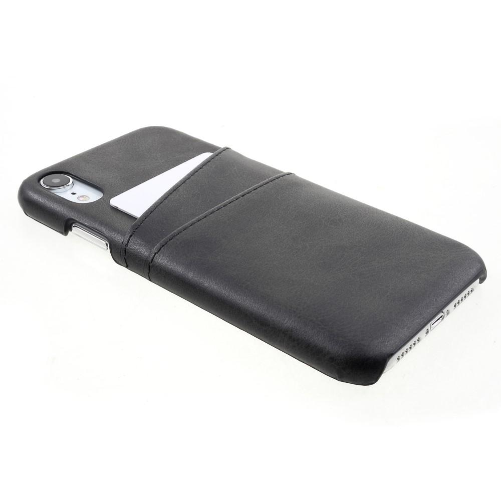 Coque Card Slots iPhone Xr, Noir
