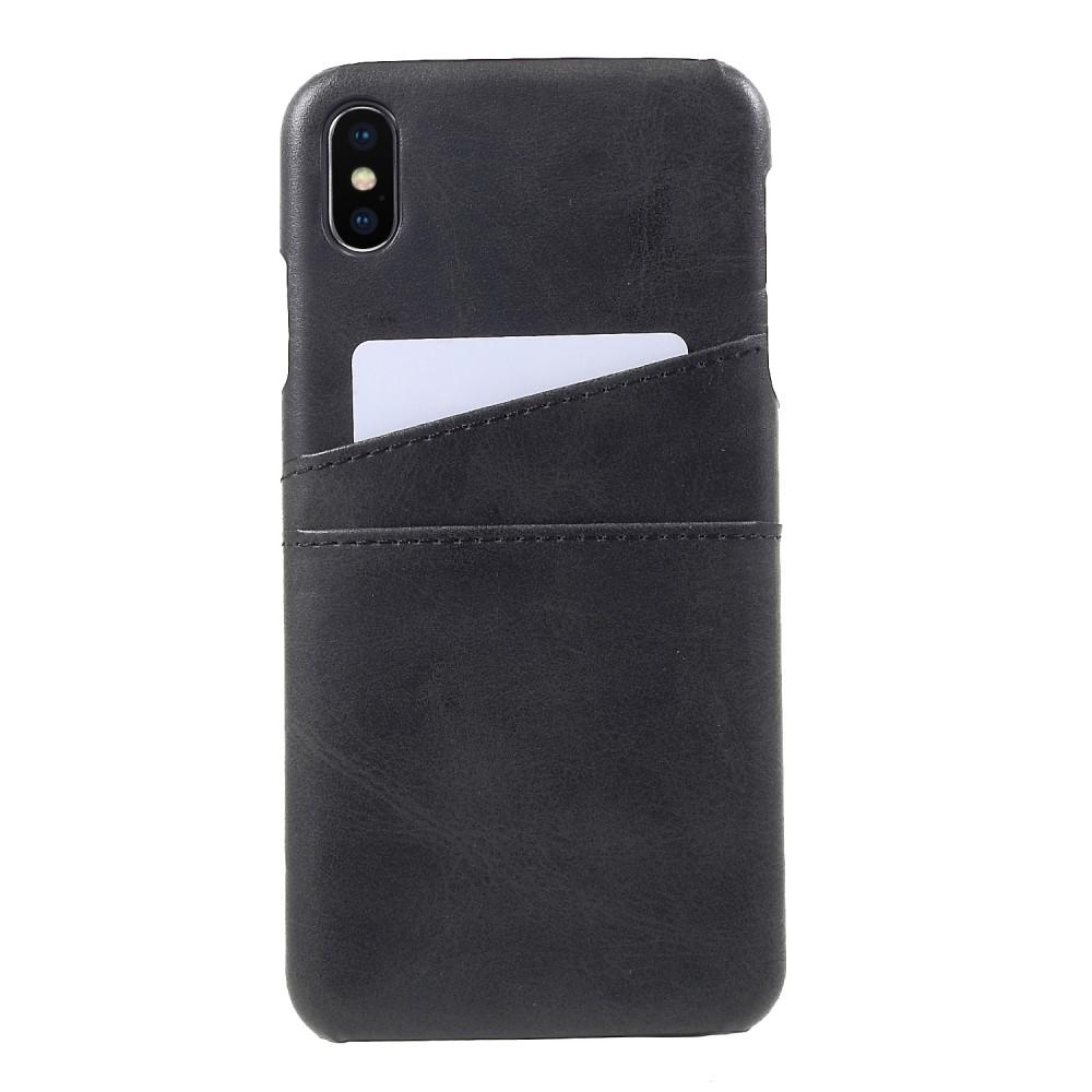 Coque Card Slots iPhone Xs Max Black