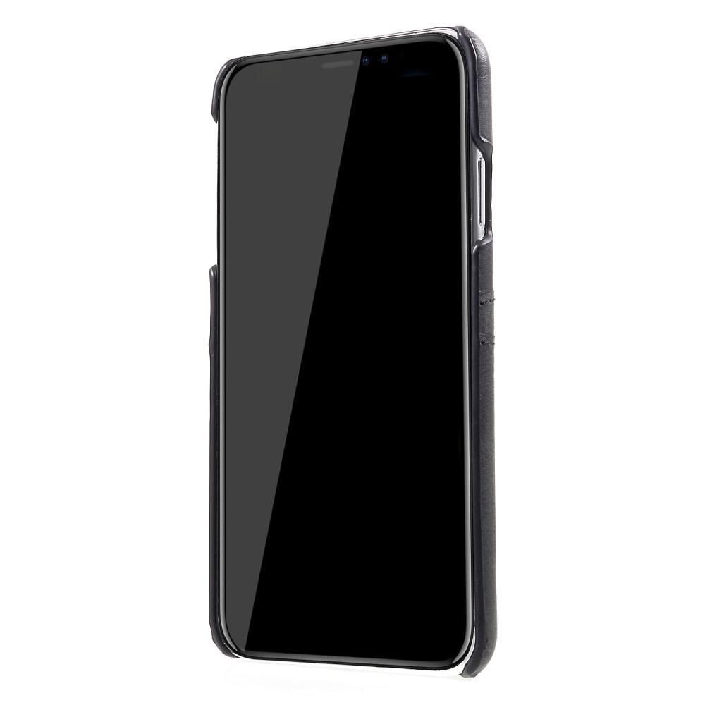 Coque Card Slots iPhone Xs Max Black