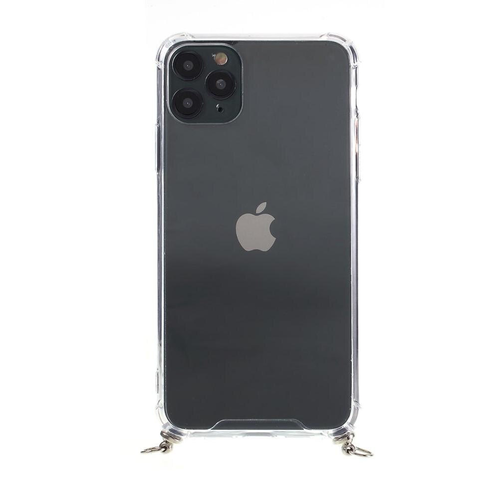 Coque cordon iPhone 11 Pro Max Transparent