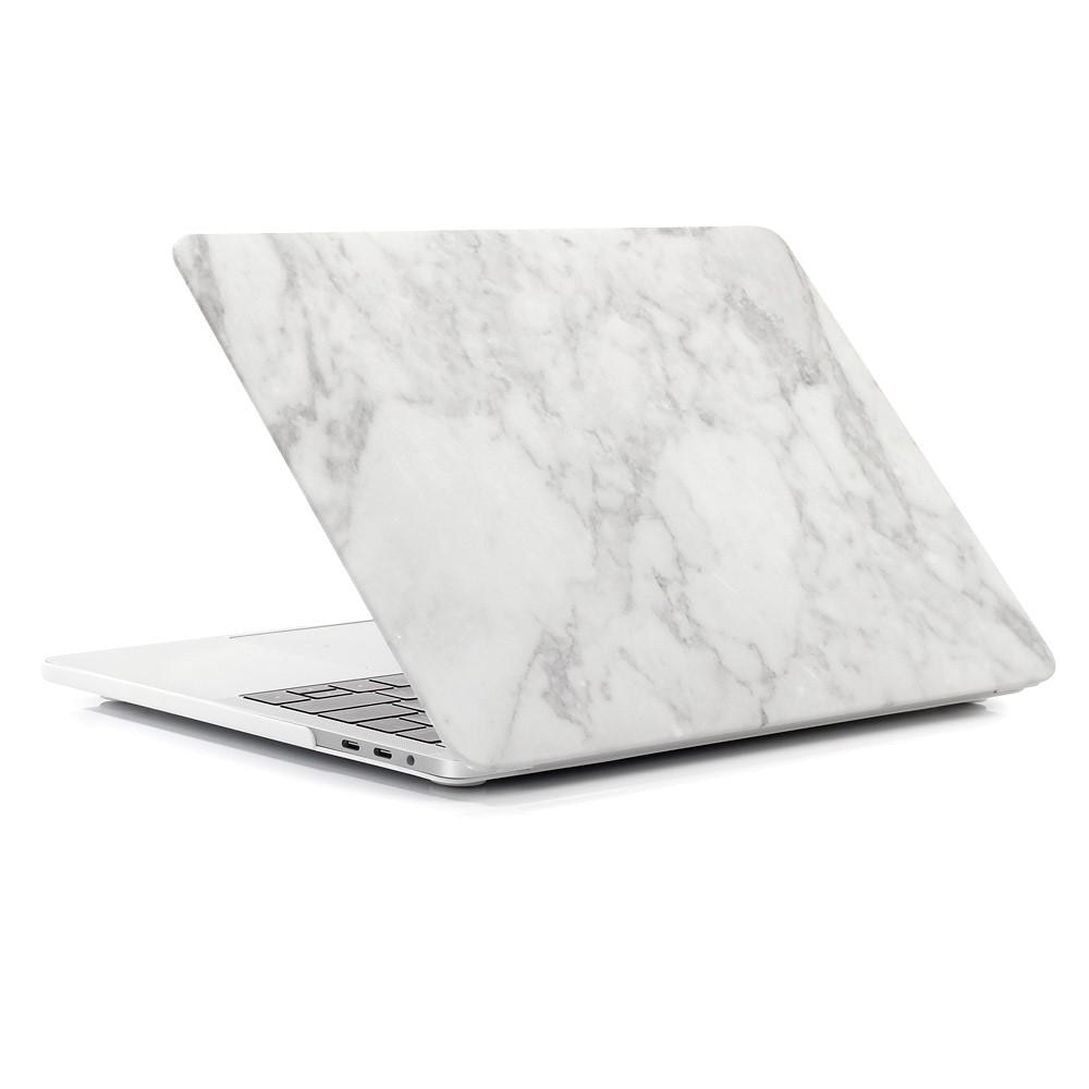 Coque MacBook Air 13 2018/2019/2020 Marbre blanc