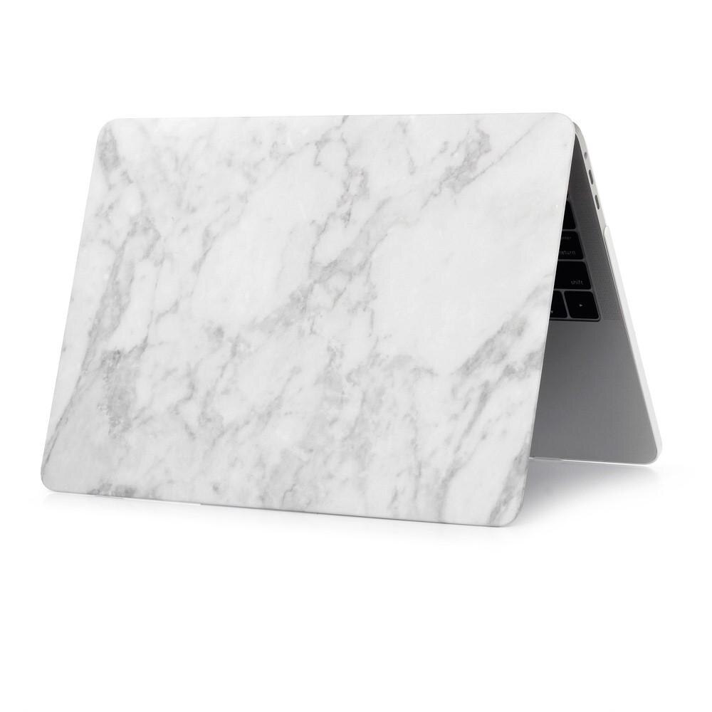 Coque MacBook Air 13 2018/2019/2020 Marbre blanc