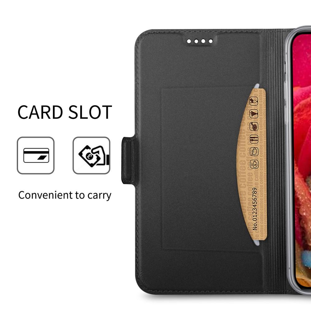 Étui portefeuille Slim Card Wallet iPhone Xr Gris