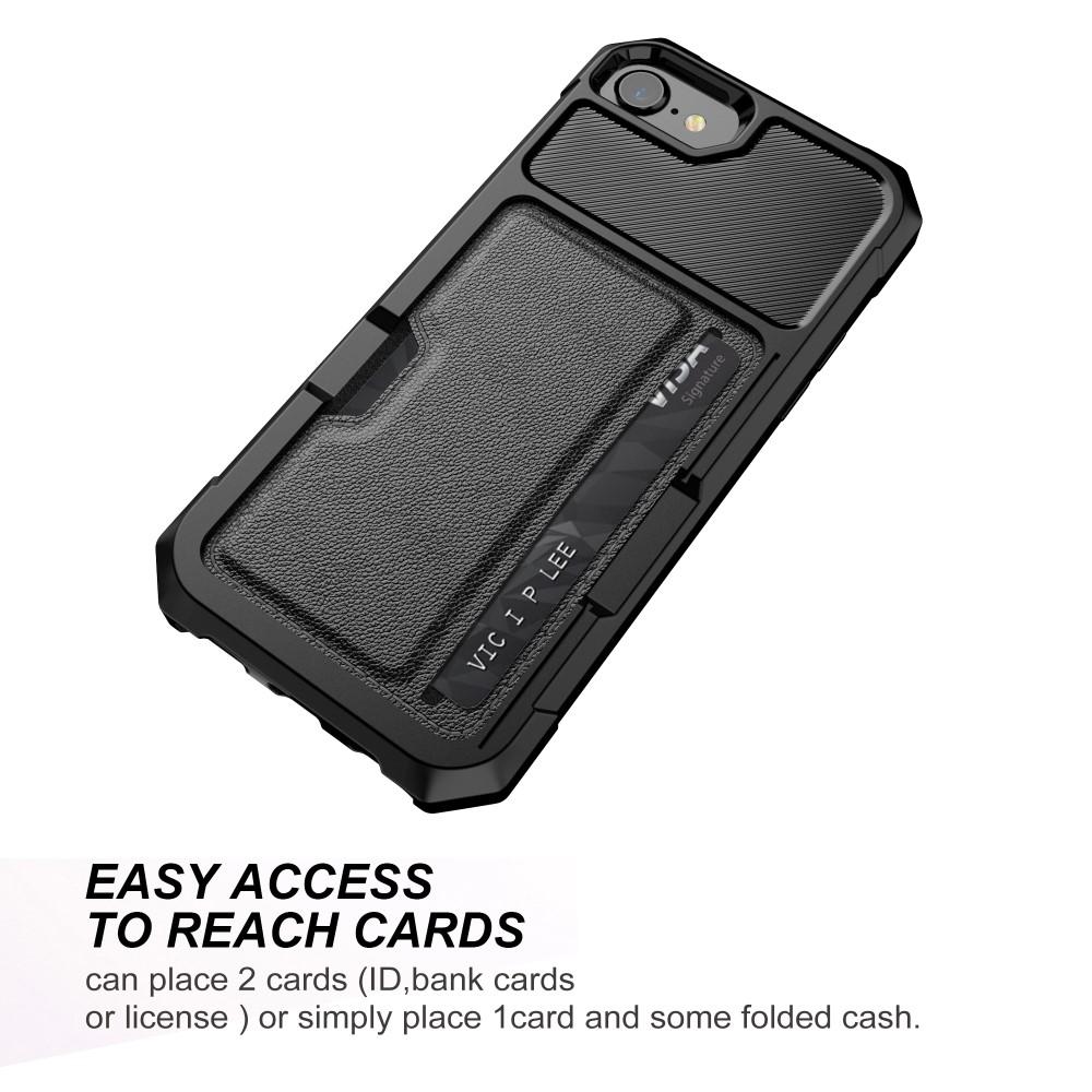 Coque Tough Card Case iPhone 6/6s, noir