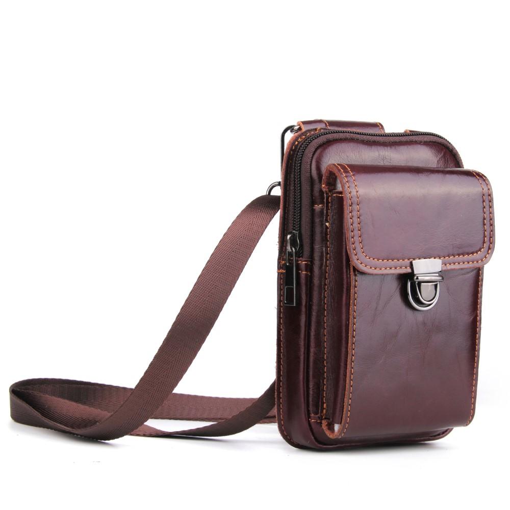 Sac mobile Vintage Marron