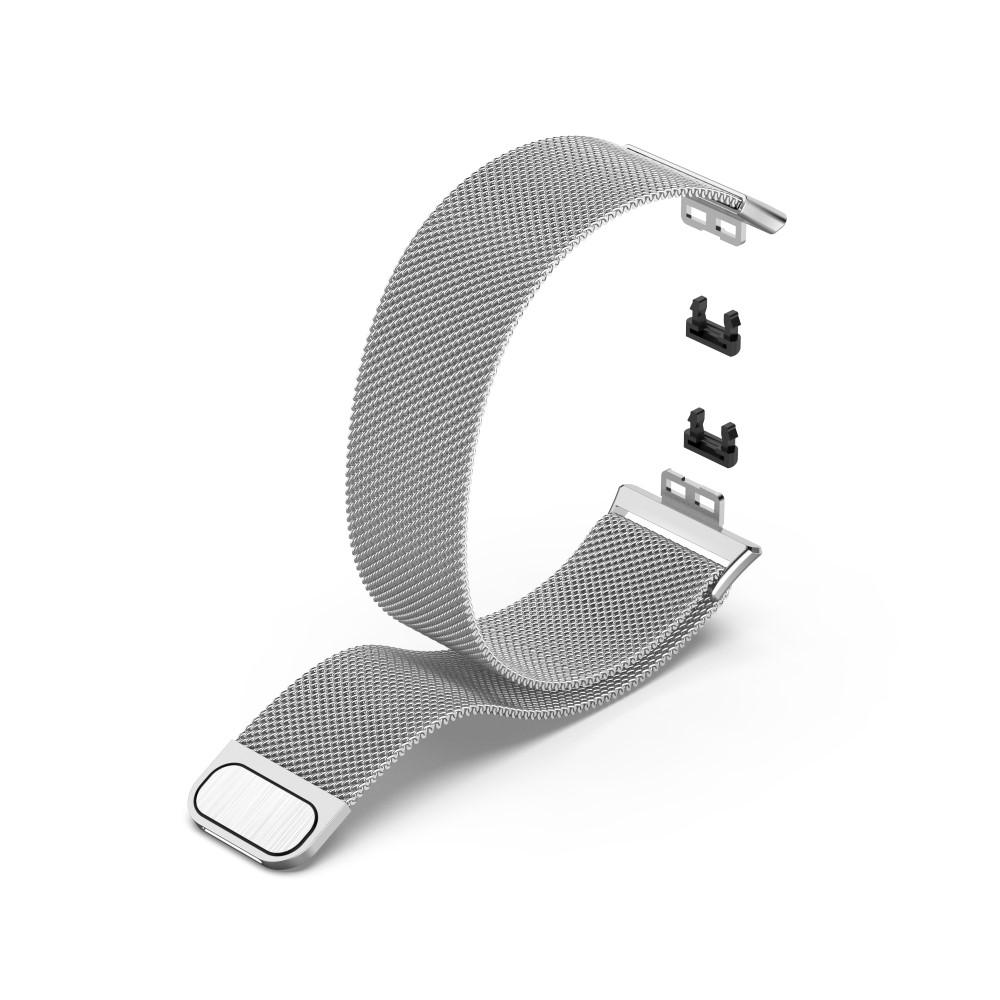 Bracelet milanais pour Huawei Watch Fit, argent
