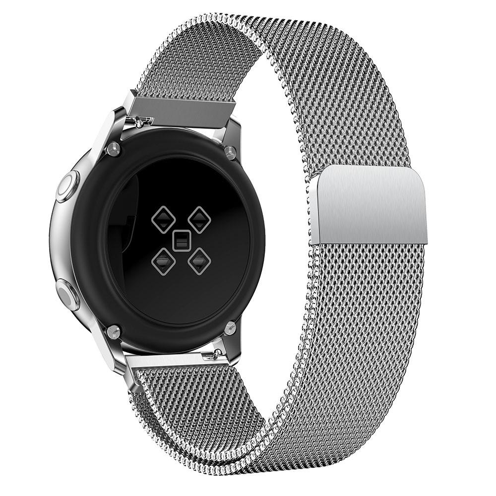 Bracelet milanais pour Huawei Watch GT 2/3 42mm, argent