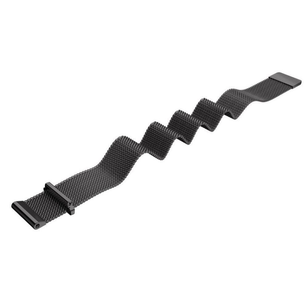 Bracelet milanais pour Samsung Galaxy Watch 3 45mm, Noir