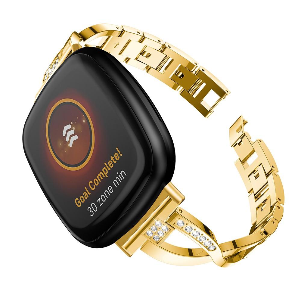 Bracelet Cristal Fitbit Versa 3/Sense Gold